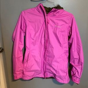 Columbia rain jacket